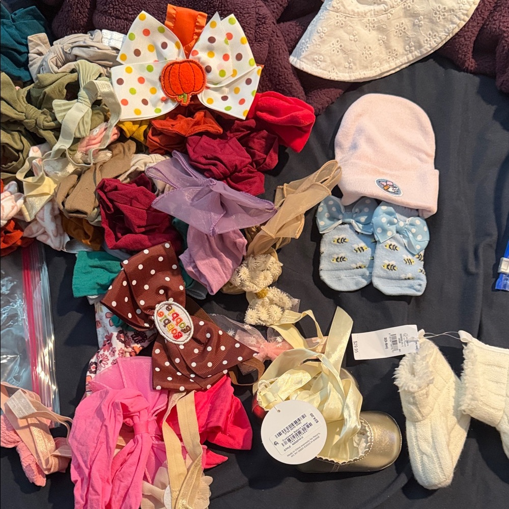 Cat & Jack Festive Hair Bow Collection